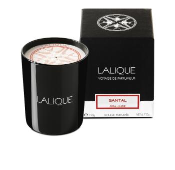 Santal, goa - inde, bougie parfumée en 190 g - Lalique